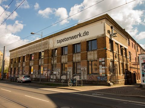 Rahmenprogramm Industriekultur: Außenansicht des Tapetenwerks für Tagung & Konferenz Leipzig Convention